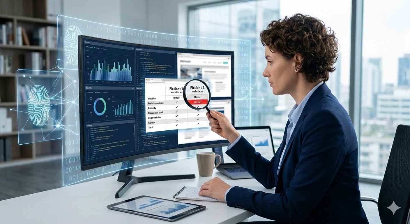 evidencia digital competencia desleal online